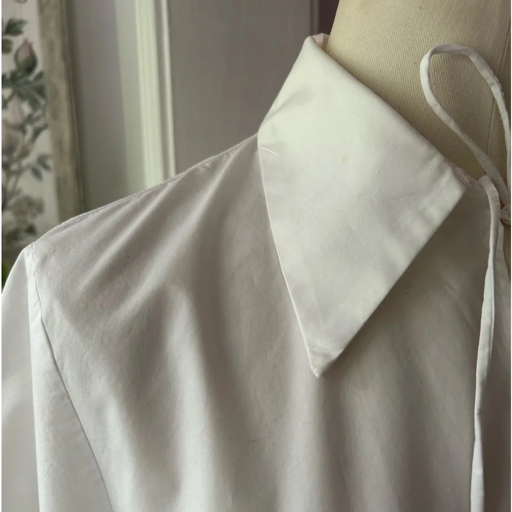 White long sleeves Zara shirt! Size M - Picture 3 of 12